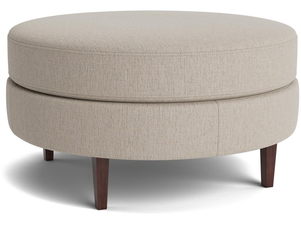 Delway Round Ottoman