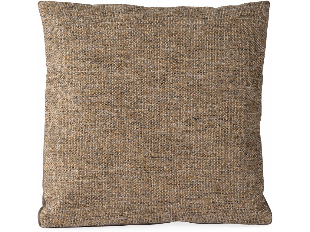 20In Square Pillow - Bordered No Welt - Leatherfabric Combo