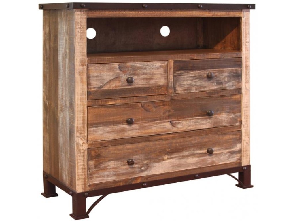 4 Drawer Media Chest