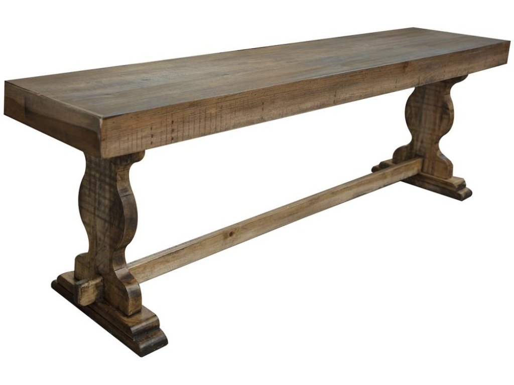 24" Wooden Bench