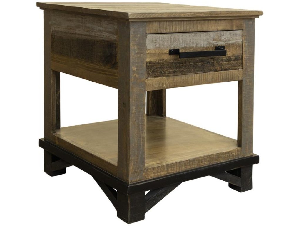 1 Drawer End Table