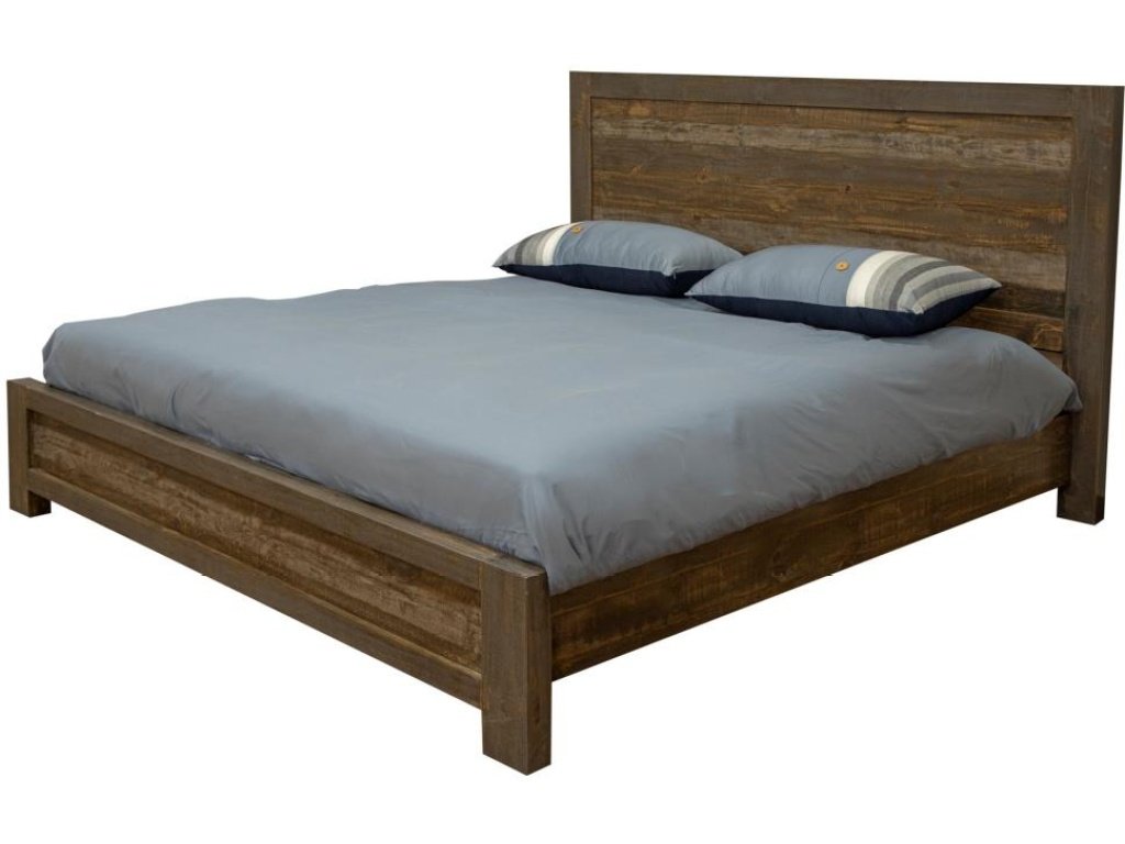 Loft Brown King Bed