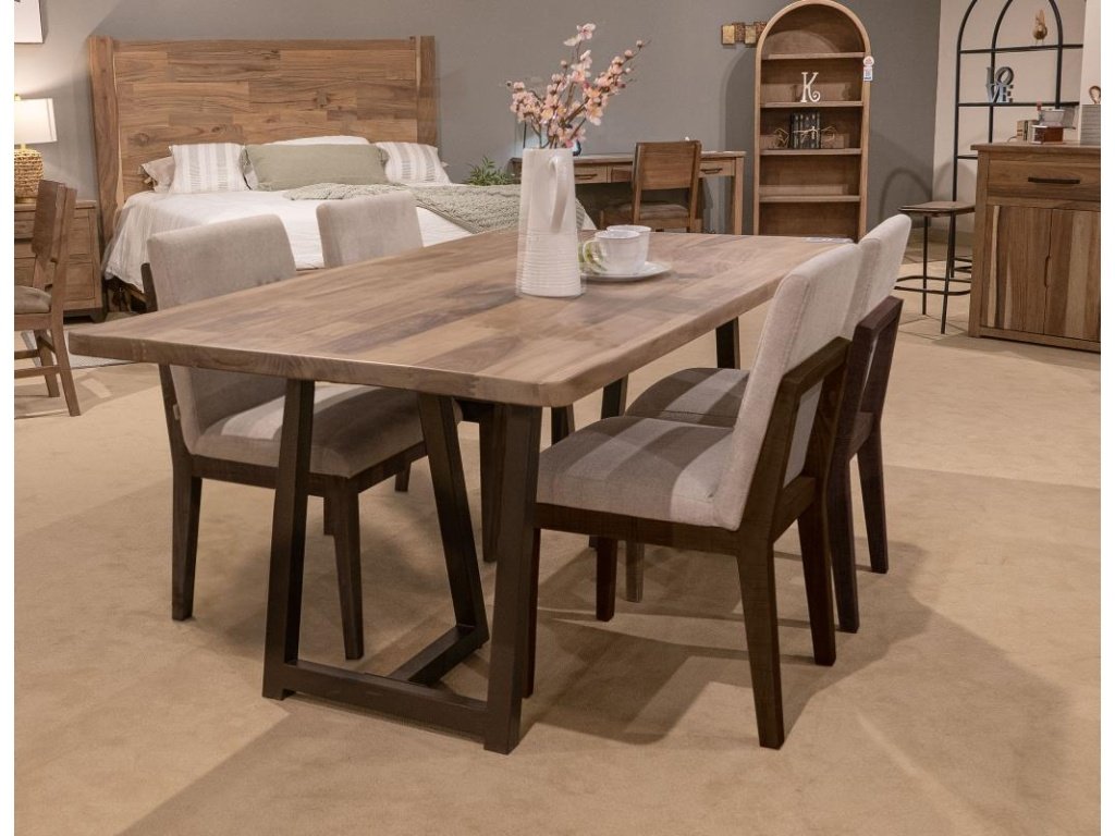 Natural Parota, Rectangular Dining Table