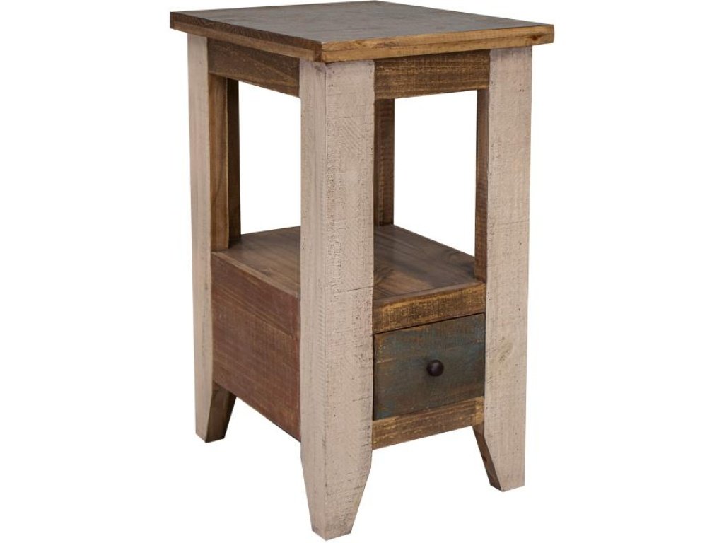 1 Drawer Chairside Table