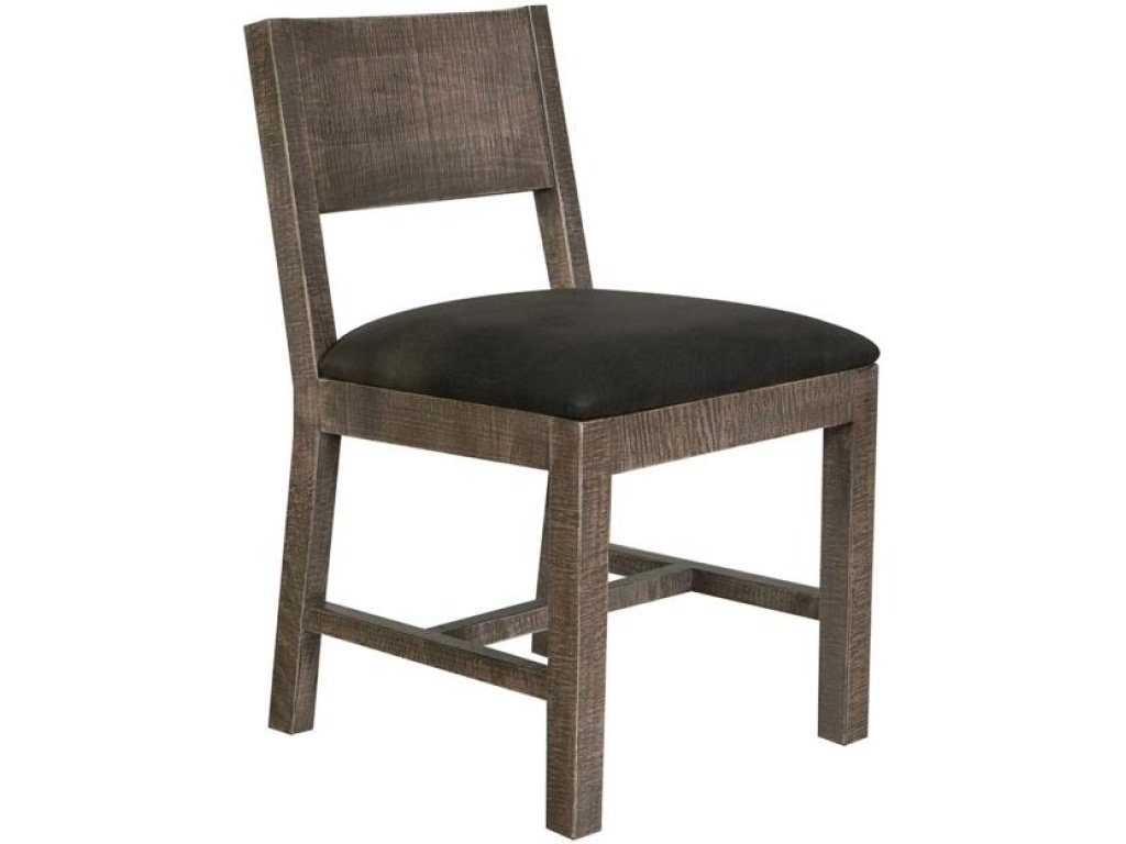 Upholstered Seat Wooden Chair