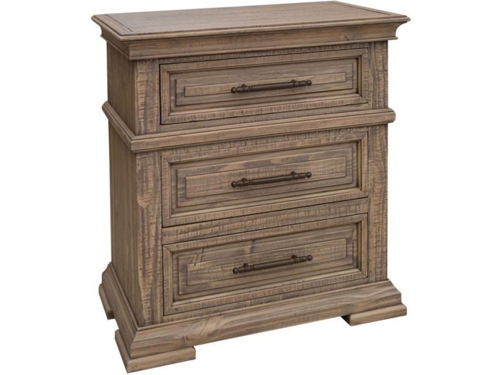 3 Drawer Nightstand