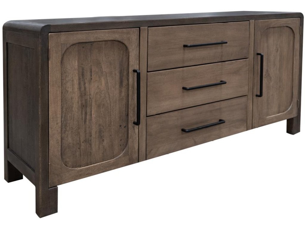 3 Drawer 2 Door Console