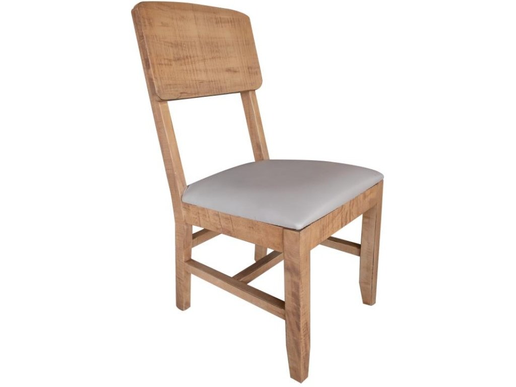 Upholstered Seat Wooden Chair