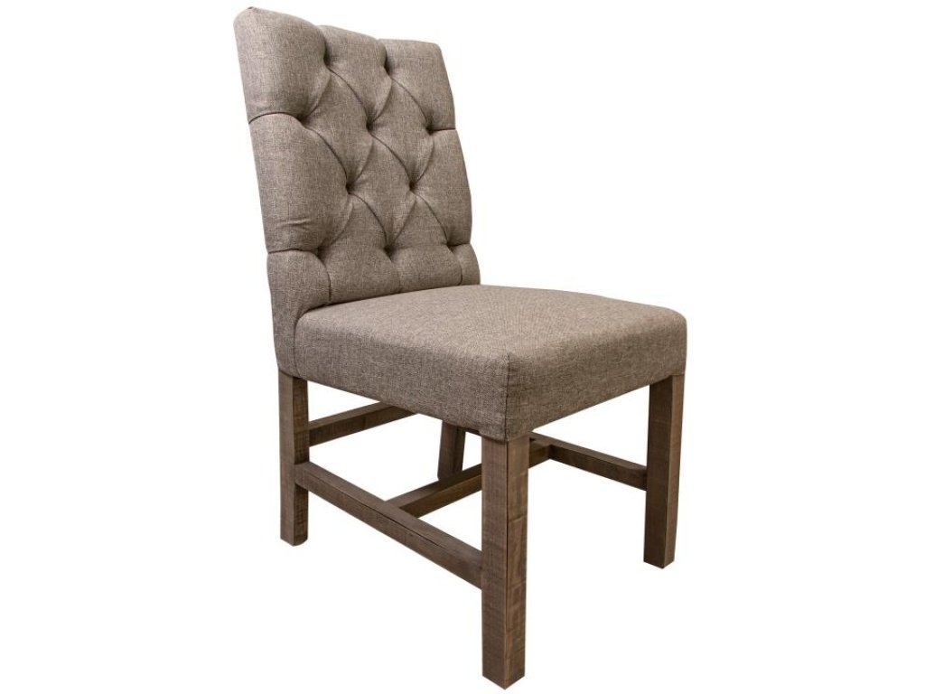 Tufted Backrest Upholstered Chair