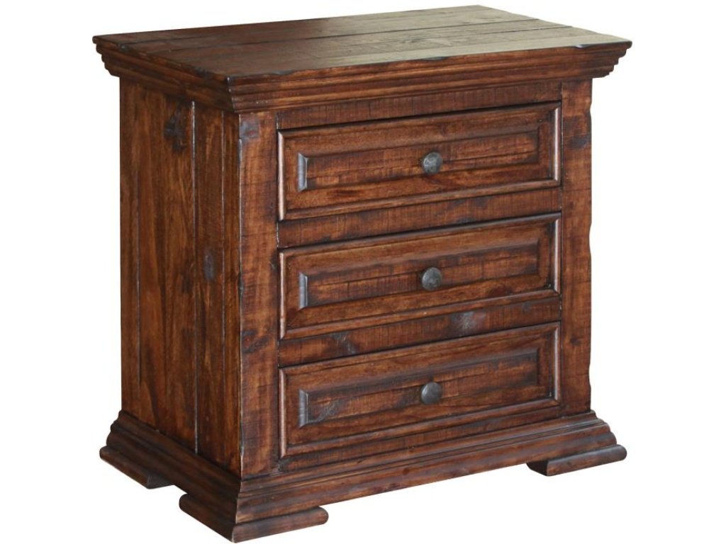 3 Drawer Nightstand