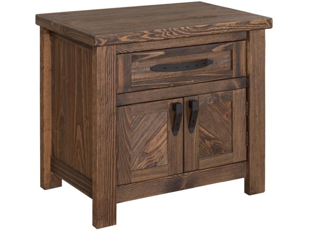 1 Drawer & 2 Door, Nightstand