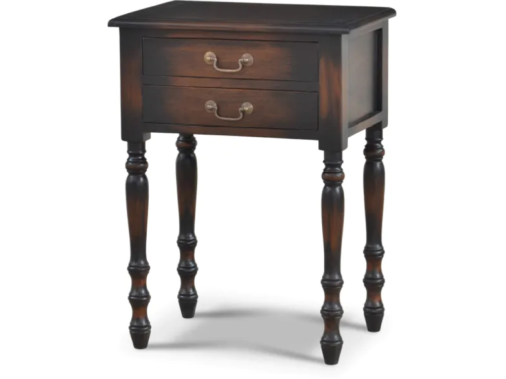 Tucker 2 Drawer Side Table