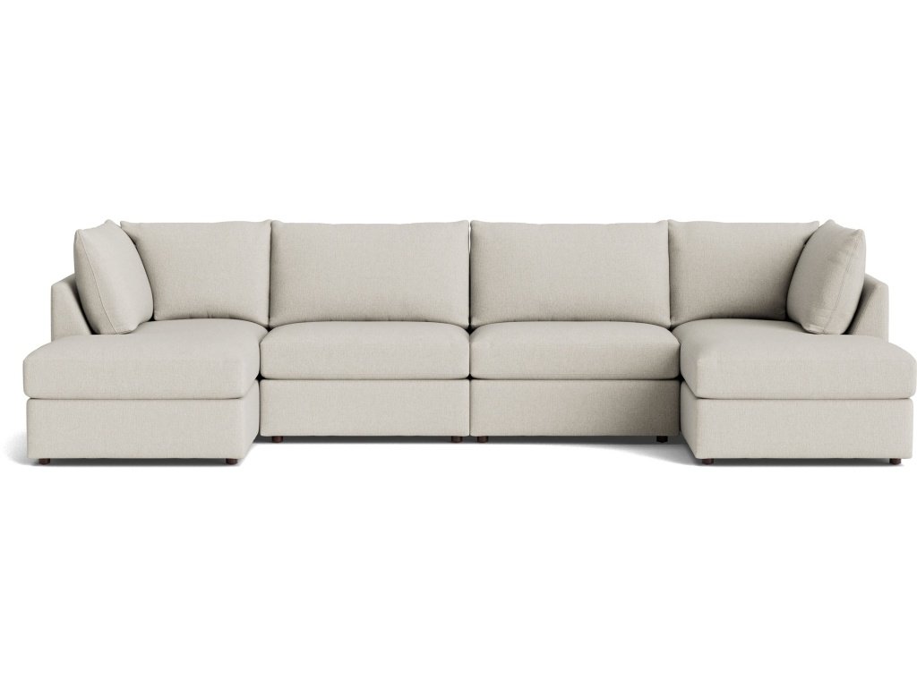 Beckham Modular Double Chaise Sectional