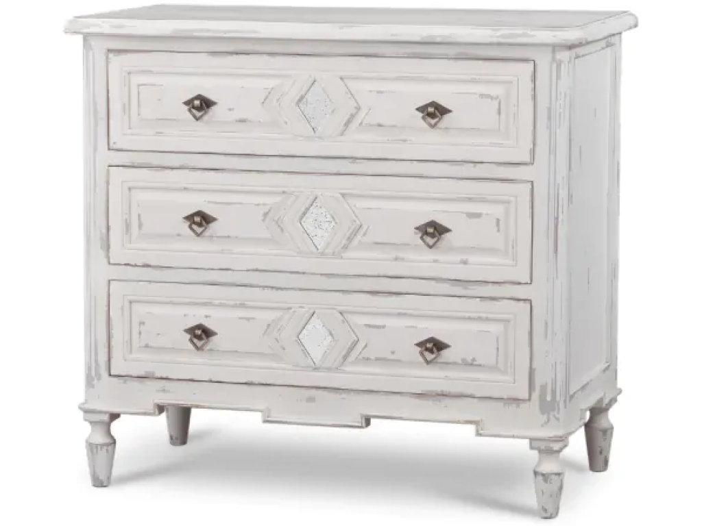 Robertson 3 Drawer Small Dresser w/ Mirror A