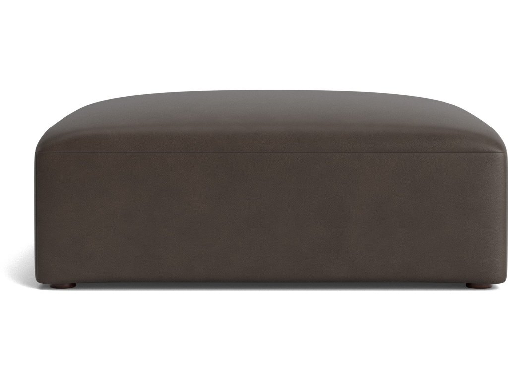 Clyde Leather Ottoman