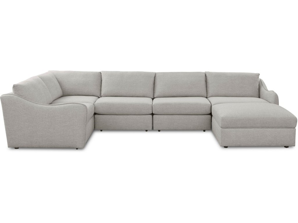 Kendall Slope Arm Modular U-Shaped Sectional