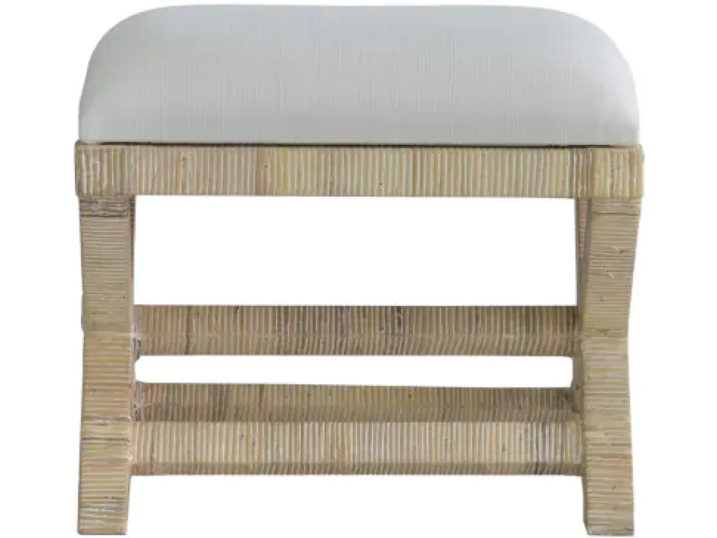 Renoir Rattan X Bench Small