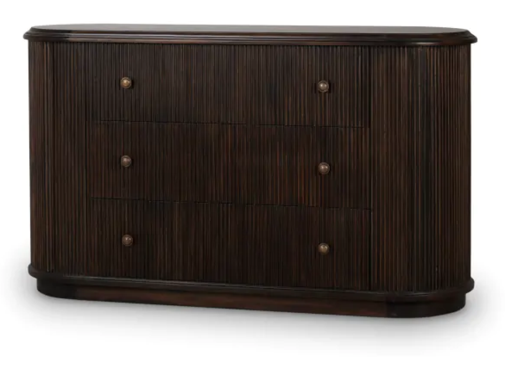 Kraton 3 Drawer Oval Dresser