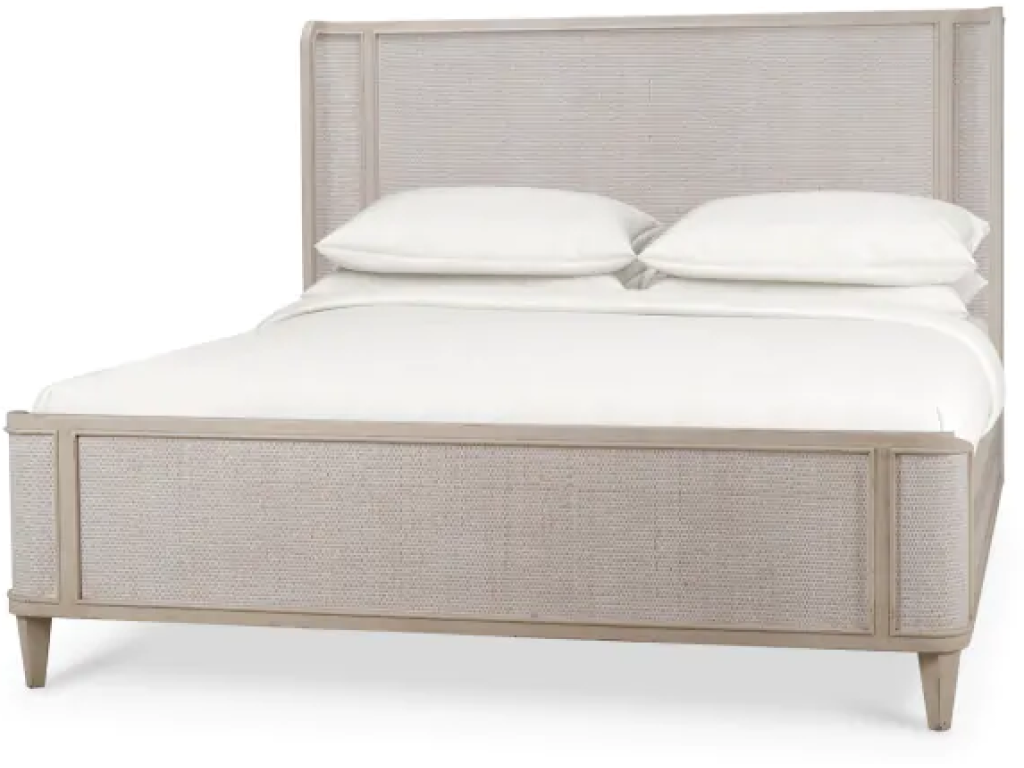 Lexington Bed w/ Rattan