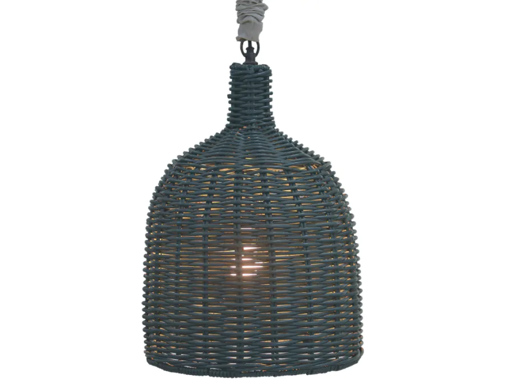 Bell Rattan Pendant