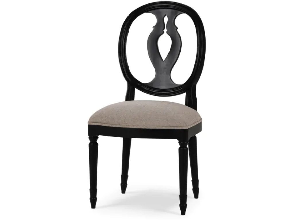 Fiona Dining Chair w/ Upholstered Seat