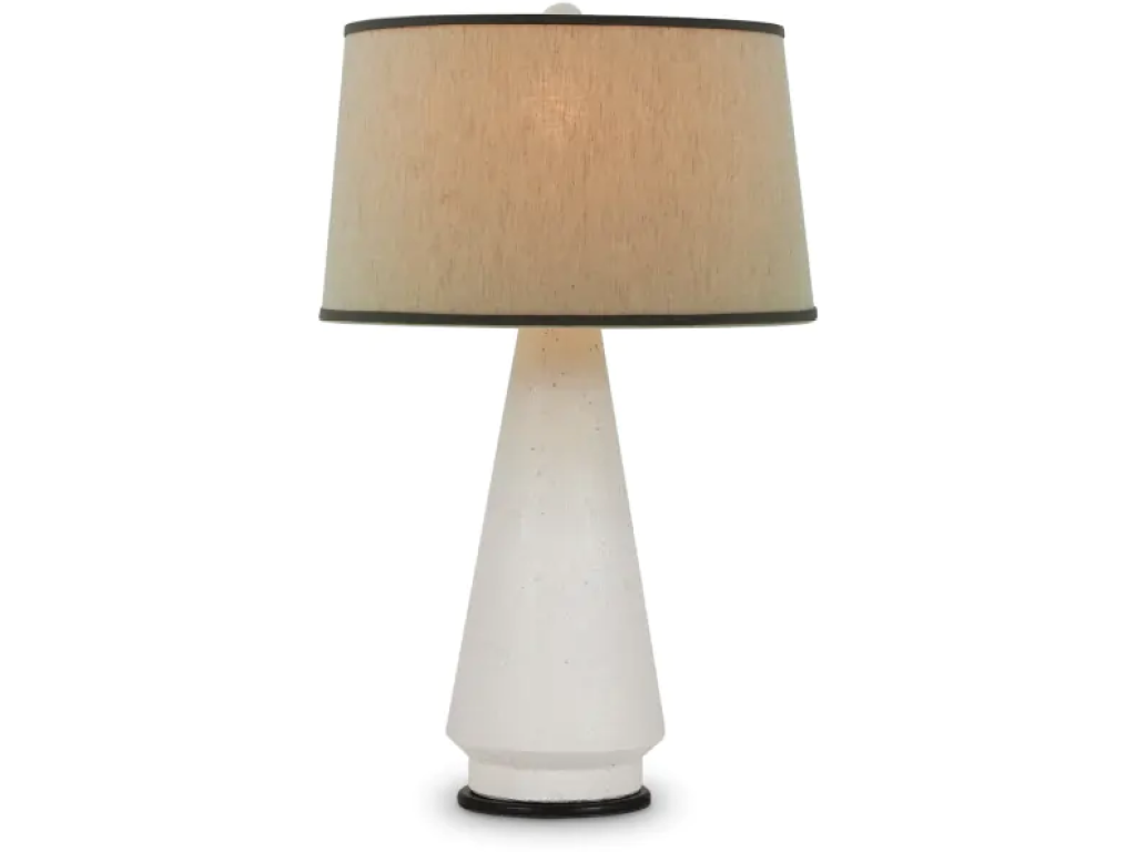 Mason Table Lamp w/ Raffia