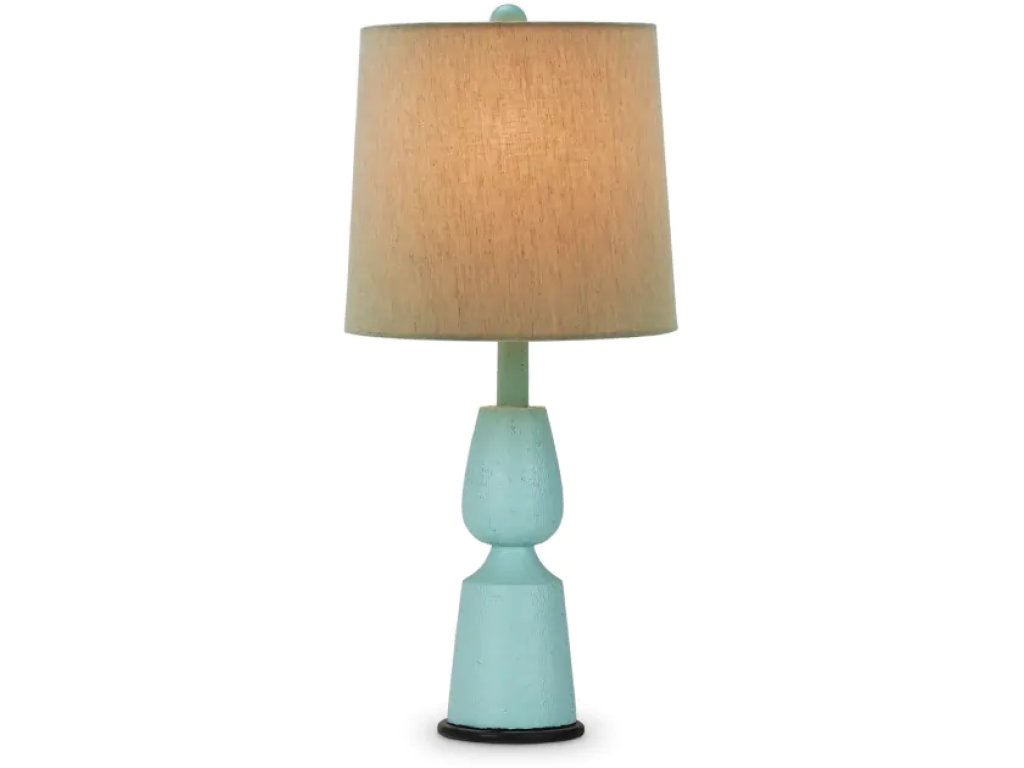 Luca Table Lamp w/ Raffia