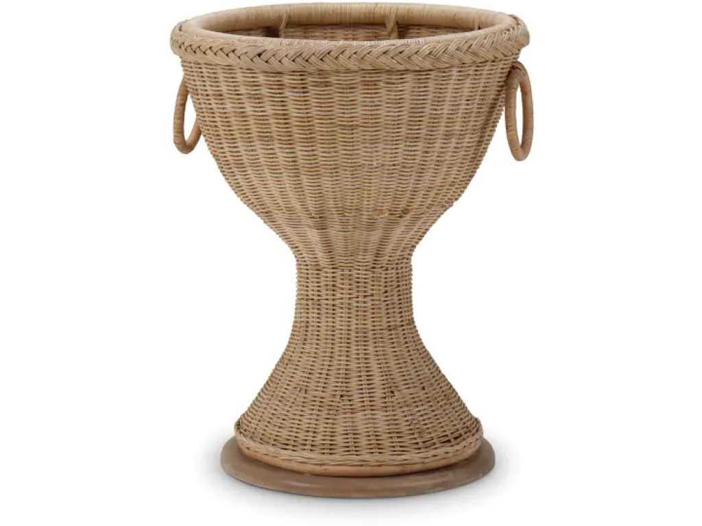 Nantucket Rattan Pedestal