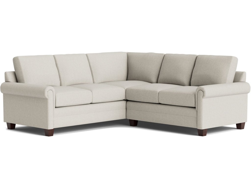 Carolina Panel Arm L-Shaped Sectional