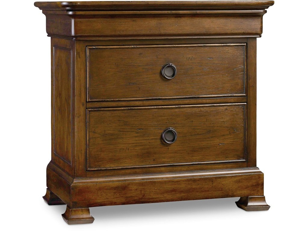 Archivist Three-Drawer Nightstand