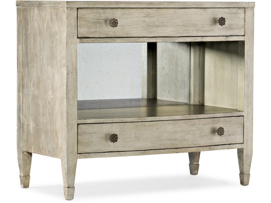 Sanctuary Gemme Two Drawer Nightstand