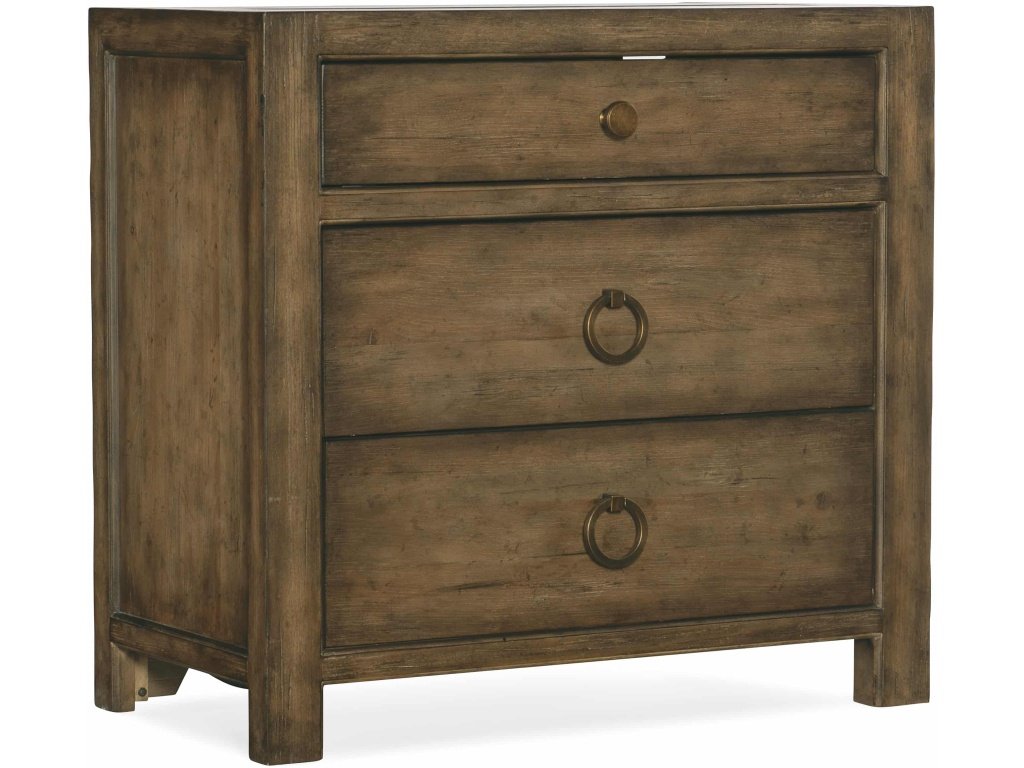 Sundance Three-Drawer Nightstand