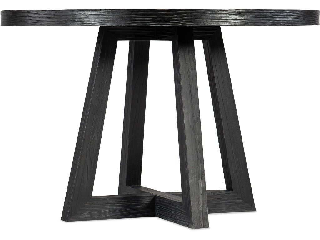 Chapman Shou Sugi Ban Petite Round Dining Table