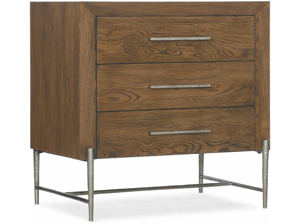 Chapman Three-Drawer Nightstand