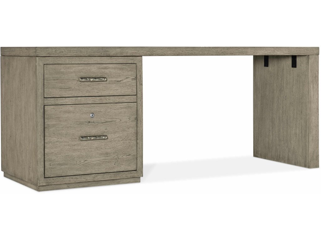 Linville Falls Desk - 72In Top-Small File And Leg