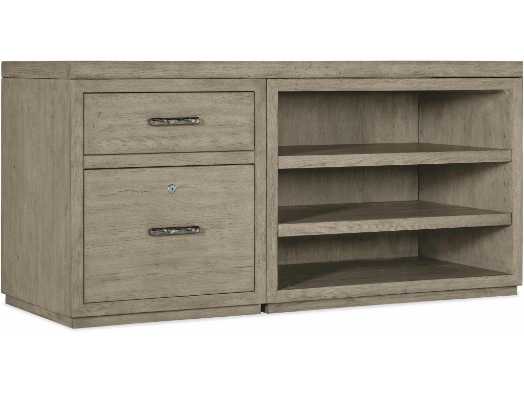 Linville Falls Credenza - 60In Top-Small File And Open