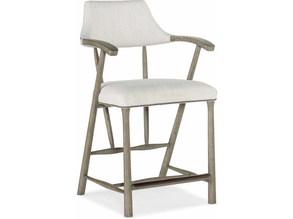 Linville Falls Stack Rock Counter Stool