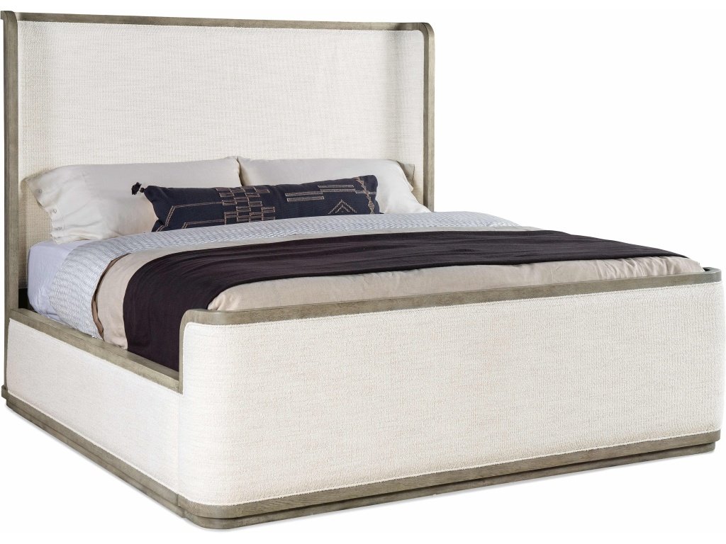 Linville Falls Boones Queen Upholstered Shelter Bed