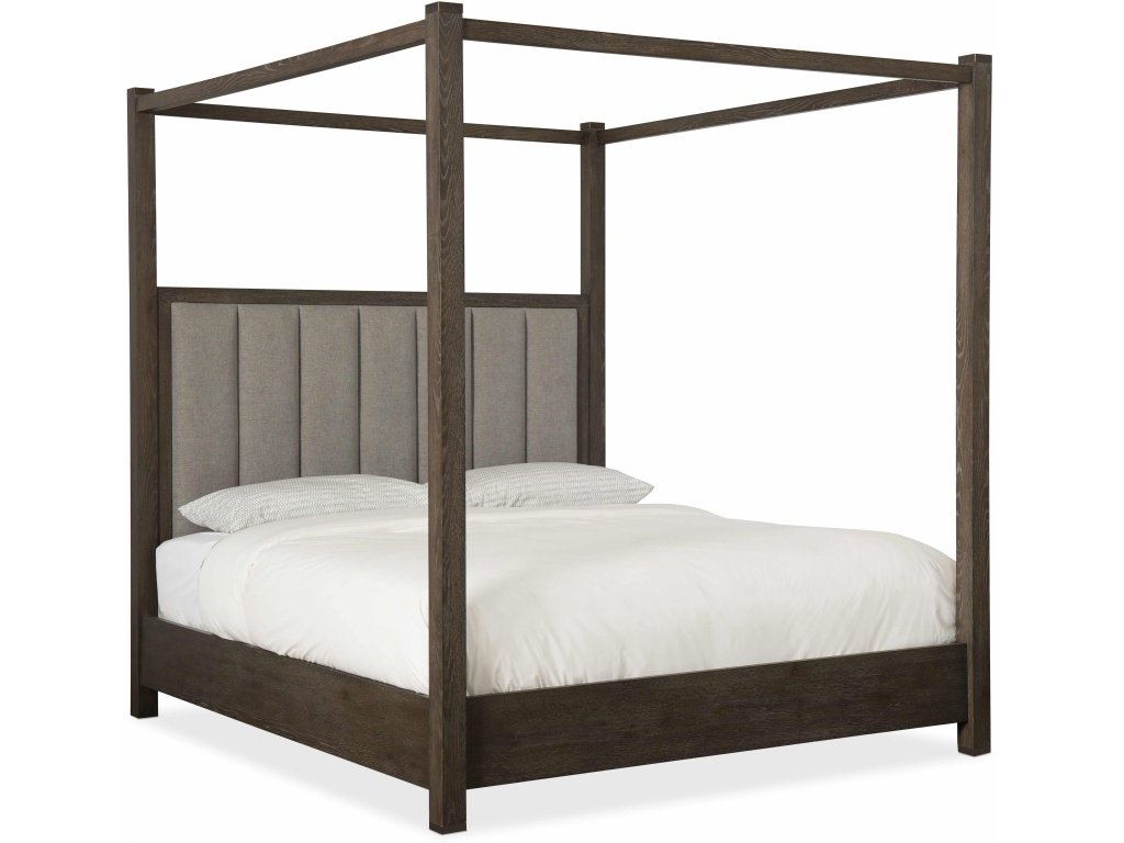 Miramar Aventura Jackson King Poster Bed W-Tall Posts & Canopy