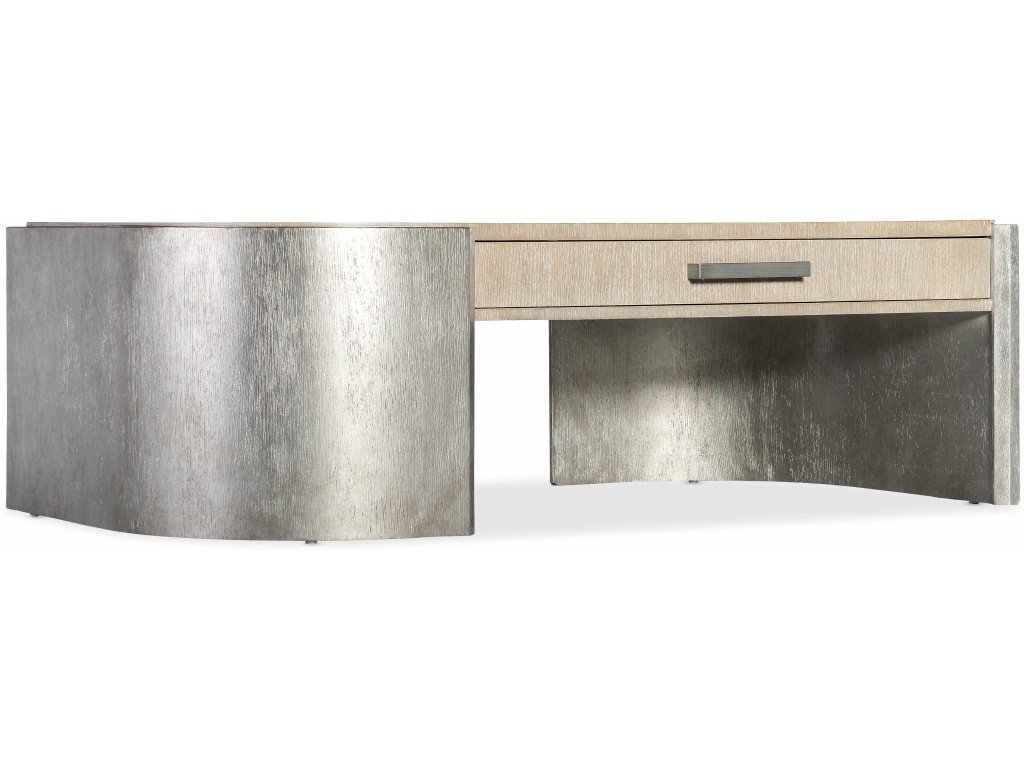 Melange Silverfrost Cocktail Table