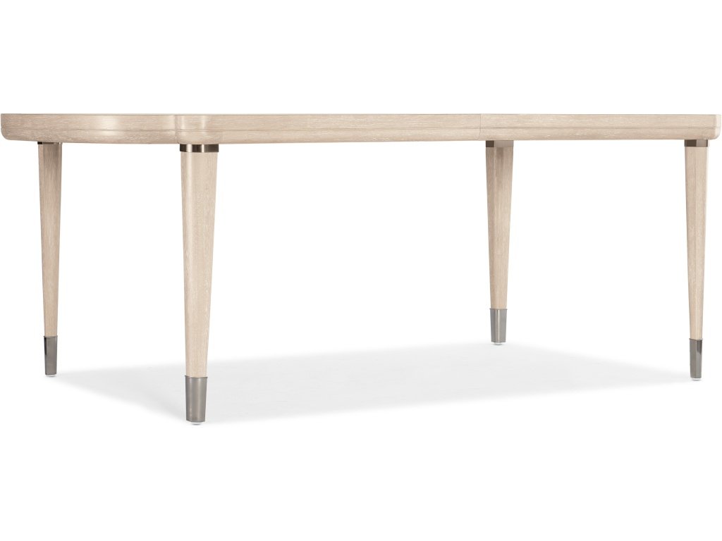 Nouveau Chic Rectangle Dining Table W/1-22In Leaf