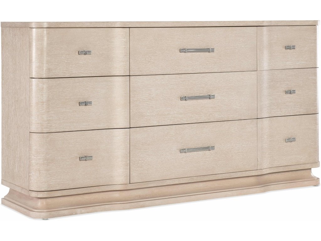 Nouveau Chic Nine Drawer Dresser