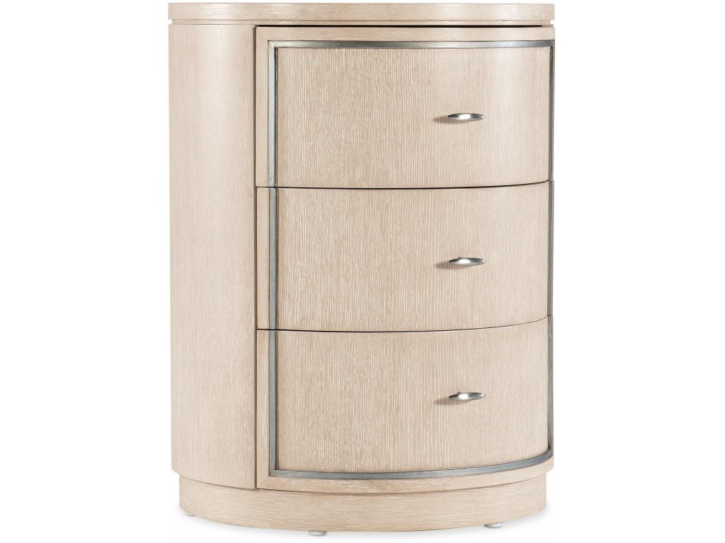 Nouveau Chic Round Nightstand