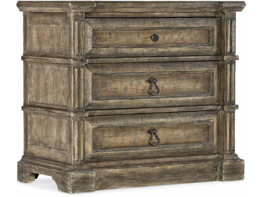 La Grange Jefferson Three-Drawer Nightstand