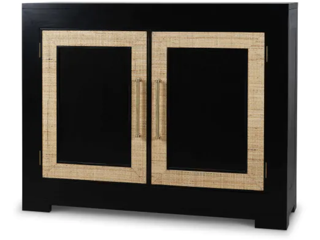 Fleet 2 Door Sideboard w/ Rattan