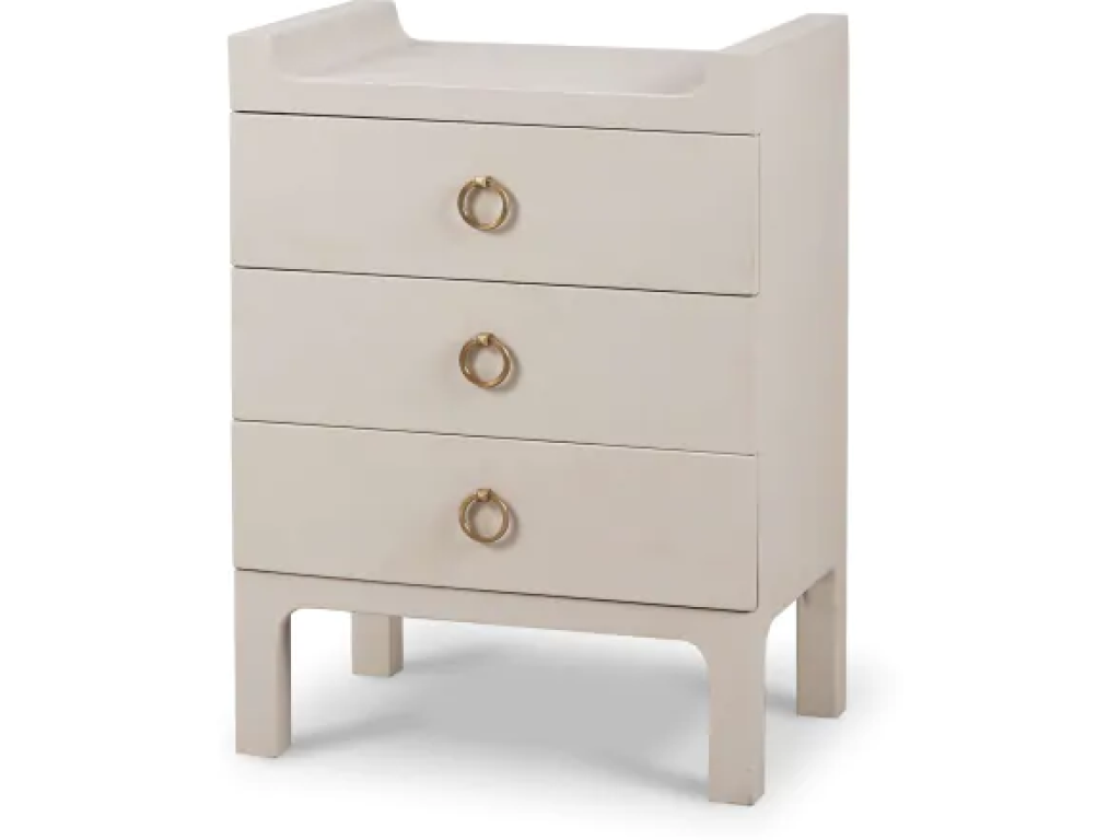 Fulham Linen Wrapped Nightstand