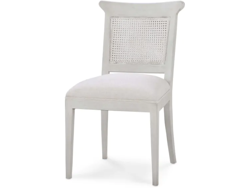 Gustavian Dining Chair w/ Rattan Back