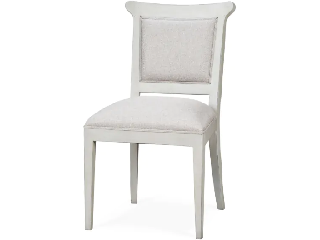 Gustavian Dining Chair w/ Upholstered Back