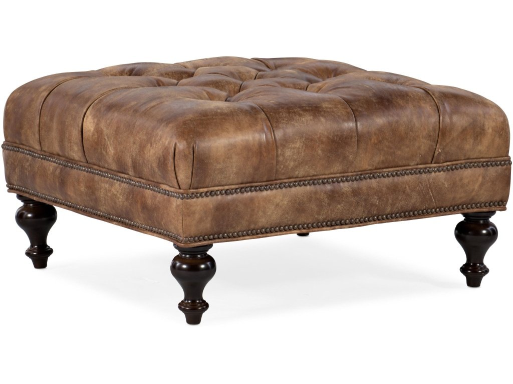 Fair-N-Square Tufted Square Ottoman