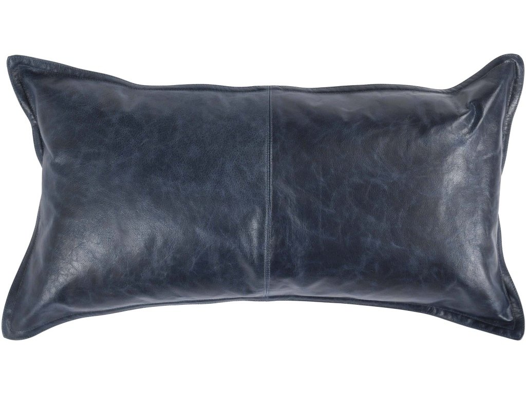 Leather Lumbar Pillow